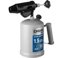 СИБИН 1.5 л, стальной эжектор, паяльная лампа (40670)