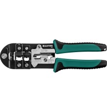 KRAFTOOL RJ, (RJ45, RJ11,RJ12), универсальный кримпер (22699)