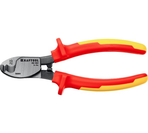 KRAFTOOL 160 мм, до 9 мм, кабелерез диэлектрический KS-16V 23333-16V KRAFTOOL 160 мм, до 9 мм, кабелерез диэлектрический KS-16V 23333-16V