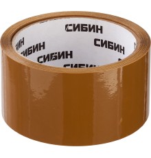 СИБИН 48 мм, 50 м, 40 мкм, коричневая, клейкая лента (12055-50-50) СИБИН 48 мм, 50 м, 40 мкм, коричневая, клейкая лента (12055-50-50)