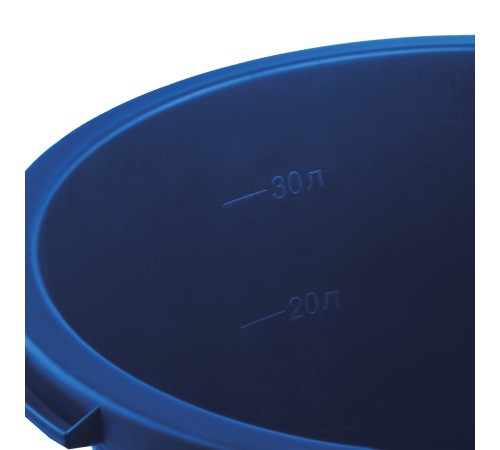 ЗУБР 40 л, первичный высокопрочный пластик, усиленный круглый строительный таз (06094-45)