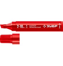 ЗУБР МП-1000К красный, 2-10 мм, клиновидный перманентный марке (06333-3) ЗУБР МП-1000К красный, 2-10 мм, клиновидный перманентный марке (06333-3)