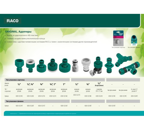 Raco 1/2