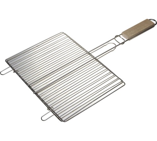 GRINDA 300х225 мм, нержавеющая, решетка-гриль плоская BARBECUE 424733 GRINDA 300х225 мм, нержавеющая, решетка-гриль плоская BARBECUE 424733