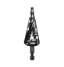 STAYER Pro-Max 6-30мм, 13 ступеней, винтовая спираль, сверло ступенчатое (29661-6-30-13)