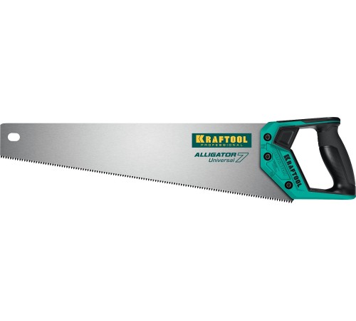 KRAFTOOL 7 TPI, 450 мм, ножовка универсальная Alligator Universal 7 15004-45_z01 KRAFTOOL 7 TPI, 450 мм, ножовка универсальная Alligator Universal 7 15004-45_z01