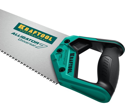 KRAFTOOL 7 TPI, 450 мм, ножовка универсальная Alligator Universal 7 15004-45_z01 KRAFTOOL 7 TPI, 450 мм, ножовка универсальная Alligator Universal 7 15004-45_z01