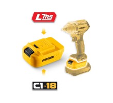 STEHER 20 В, адаптер для АКБ LMS под инструмент V1, (LMS-V1)