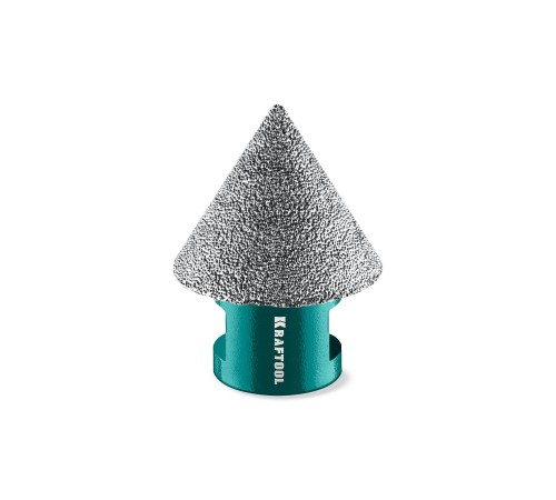 KRAFTOOL VS DIAMOND d 2-38 мм, М14, Вакуумная алмазная фреза конусная (29812-02-38) KRAFTOOL VS DIAMOND d 2-38 мм, М14, Вакуумная алмазная фреза конусная (29812-02-38)