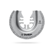 ЗУБР DIAMOND 65x2.0 мм полотно пильное с алмазным зерном Р50: керамика, бетон, кирпич (15554-65)