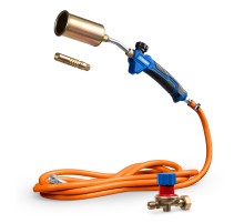 ЗУБР ГП-400Н, 400мм, стаканы 50мм /17мм, шланг 5м, редуктор, пропановая горелка в наборе Профессионал (55545-H5)