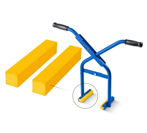 ЗУБР 2шт, сменные накладки для захвата бордюрного (37560-S)