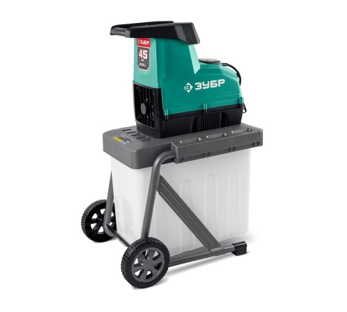 ЗУБР 3000 Вт, измельчитель садовый электрический (ЗИЭ-45-3000)