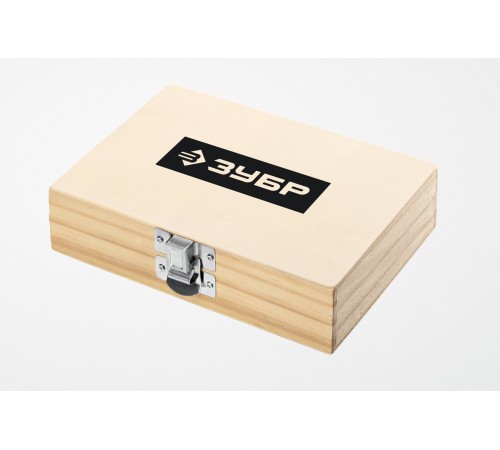 ЗУБР Форстнер 5 шт: 10-15-20-25-35 мм, набор сверл Форстнера по дереву, фанере, ДСП(2994-H5)