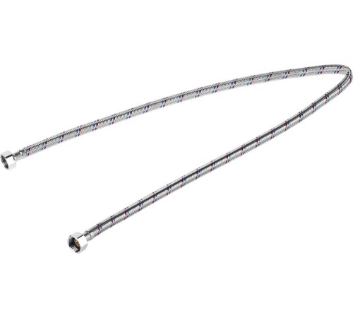 STAYER 1/2″, 1 м, гайка-гайка, гибкая подводка для воды, Professional (51015-G/G-100)