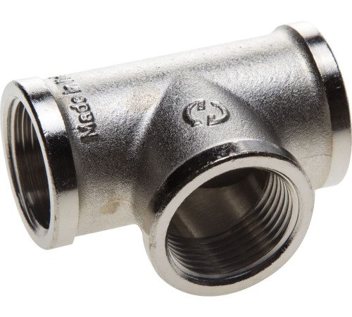 GENERAL FITTINGS внутренняя резьба 3/4″, никель, тройник (51052-3/4)