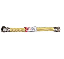 ЗУБР 1/2″, 0.3 - 0.6 м, гайка-гайка, растяжная сильфонная подводка (51007-G/G-030-060)