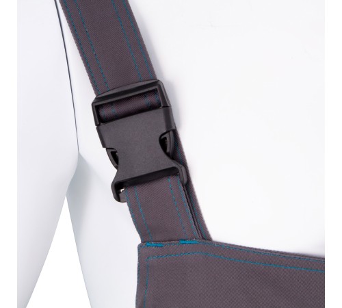 Полукомбинезон, 97% хлопок, 3% спандекс, XXXL Gross