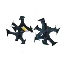 Фреза "Гусиные лапки" Huter GMC-5.5, GMC-6.5, GMC-6.8, GMC-7.0 (вал 25 мм) (2 шт.)