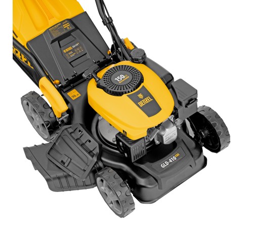 Газонокосилка бензиновая GLD-410SP-K, 150 см3, 41 см, привод, 40 л// Denzel