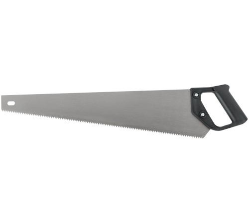 Ножовка по дереву "Эконом", средний зуб, шаг 4,5 мм, пластиковая ручка, 500 мм MOS РОС