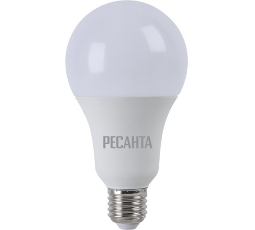 Лампа светодиодная РЕСАНТА LL-R-A80-20W-230-3K-E27 Лампа светодиодная РЕСАНТА LL-R-A80-20W-230-3K-E27