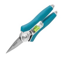 Секатор цветочный, 150 мм, металлические обрезиненные рукоятки, Luxe, Palisad