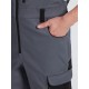 Костюм ProfLineLeader-2 (тк.Хлопок/Спандекс,260) п/к, серый/черный