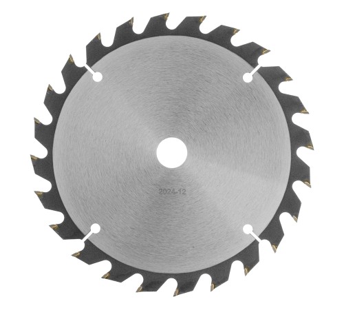 Пильный диск по дереву с гвоздями, ф185 х 20 мм, 24 зубов Denzel