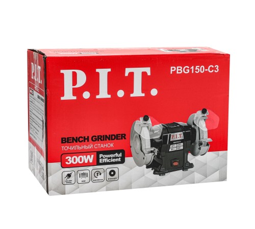 Станок точильный сетевой P.I.T. PBG150-C3