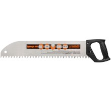 Ножовка по пенобетону "Дельта"(Премиум), закругленное полотно, усиленный зуб, шаг 16 мм, 550 мм РОС