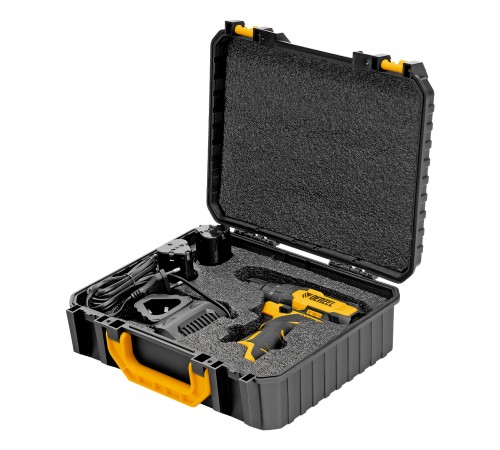 Дрель-шуруповерт аккумуляторная CDQ-12, Li-Ion, 12 В Denzel