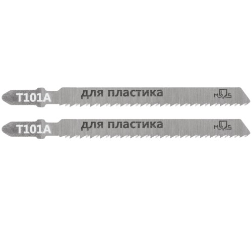 Полотна для эл. лобзика, Т101A, по дереву, HCS, 100 мм, 2 шт. MOS Полотна для эл. лобзика, Т101A, по дереву, HCS, 100 мм, 2 шт. MOS