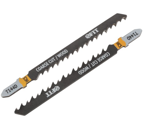 Полотна по дереву, HCS, разведенные, шлифованные зубья 100/74/4,2 мм (Т144D), 2 шт. FIT IT