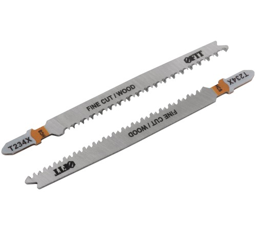 Полотна по дереву, HCS, шлифованные под свободным углом зубья, 116/91 мм, переменный шаг (T234X), 2 шт. FIT IT