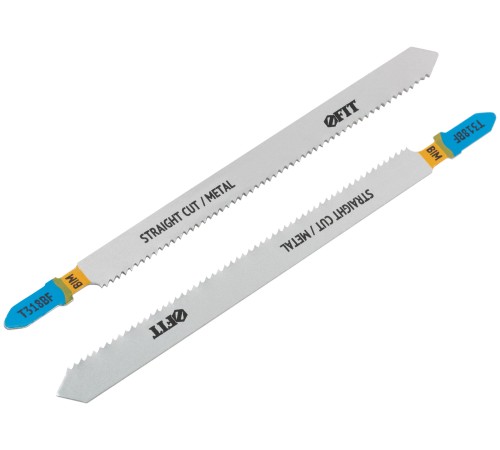 Полотна по металлу, Bimetal, фрезерованные, волнистые зубья, 132/106/1,8 мм (T318AF), 2 шт. FIT IT
