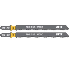 Полотна по дереву, Bimetal, остроконечные зубья, 100/77/1,7 мм (T101AIF), 2 шт. FIT HQ