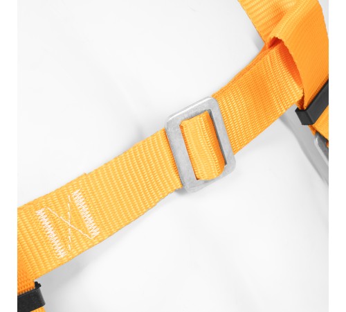 Удерживающе-страховочная привязь, модель УСП II, наплечные и набедренные лямки, высокий кушак Сибртех