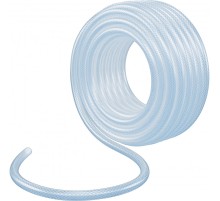Шланг поливочный прозрачный армированный 3-х слойный, 1/2", 15 м Palisad