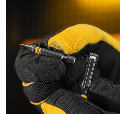 Бита SL6,0х50, сталь S2, шестигранный профиль, 10 шт. Е 6,3 Denzel