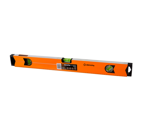 Уровень алюминиевый «Магнитный» 600мм 3 глазка фрезерованный Вихрь Уровень алюминиевый «Магнитный» 600мм 3 глазка фрезерованный Вихрь