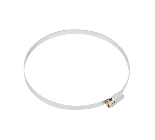 Хомуты нержавеющая сталь, Стандартное болтовое крепление 120-140 мм, 25 штук в упаковке, ширина 9 мм Сибртех