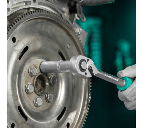 Головка торцевая удлиненная, 17 мм, шестигранная, CrV, под квадрат 1/2 Stels