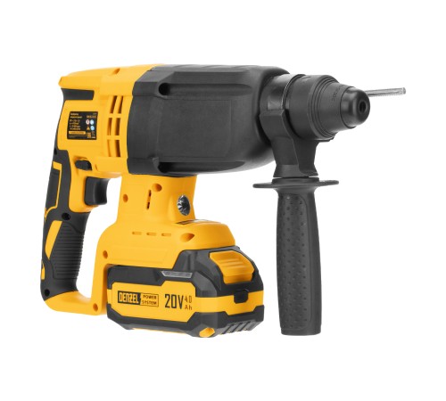 Перфоратор аккумуляторный бесщет. RHH-BL-20-28, 3 Дж, Li-Ion, 20 В// Denzel