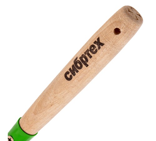 Совок посадочный узкий, 65 х 345 мм, стальной, деревянная рукоятка, Агроном, Сибртех