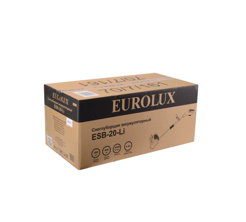 Снегоуборщик аккумуляторный (электролопата) Eurolux ESB-20-Li