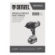 Гайковерт ударный аккумуляторный бесщет. CIWH-BL-20-1000, Li-Ion, 20 В// Denzel