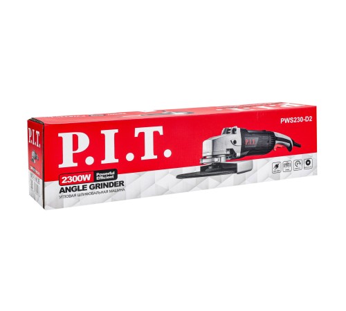 Шлифмашина угловая сетевая P.I.T. PWS230-D2