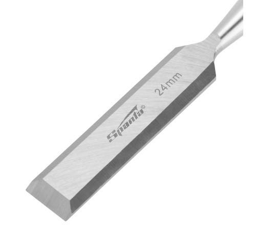 Стамеска, 24 мм, плоская, пластиковая рукоятка Sparta