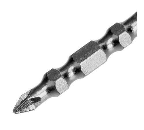 Бита двухстор., PZ2-PZ1х45мм, сталь S2, 10шт. Gross